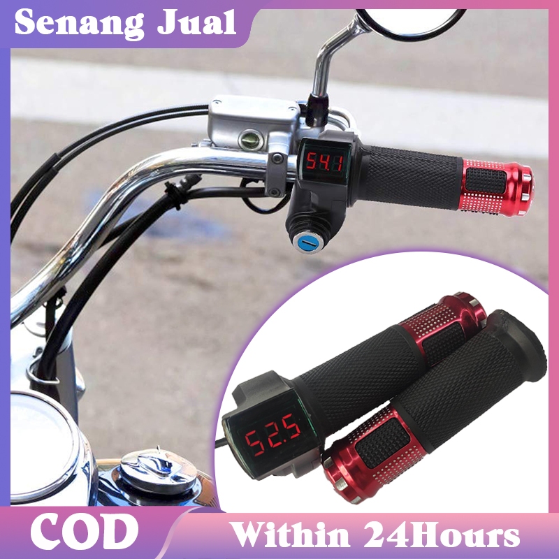 1Set Handle Gas Sepeda Listrik Sensor Handle Gas Sepeda Listrik Grip Gas Sepeda Listrik Bahan Alumin
