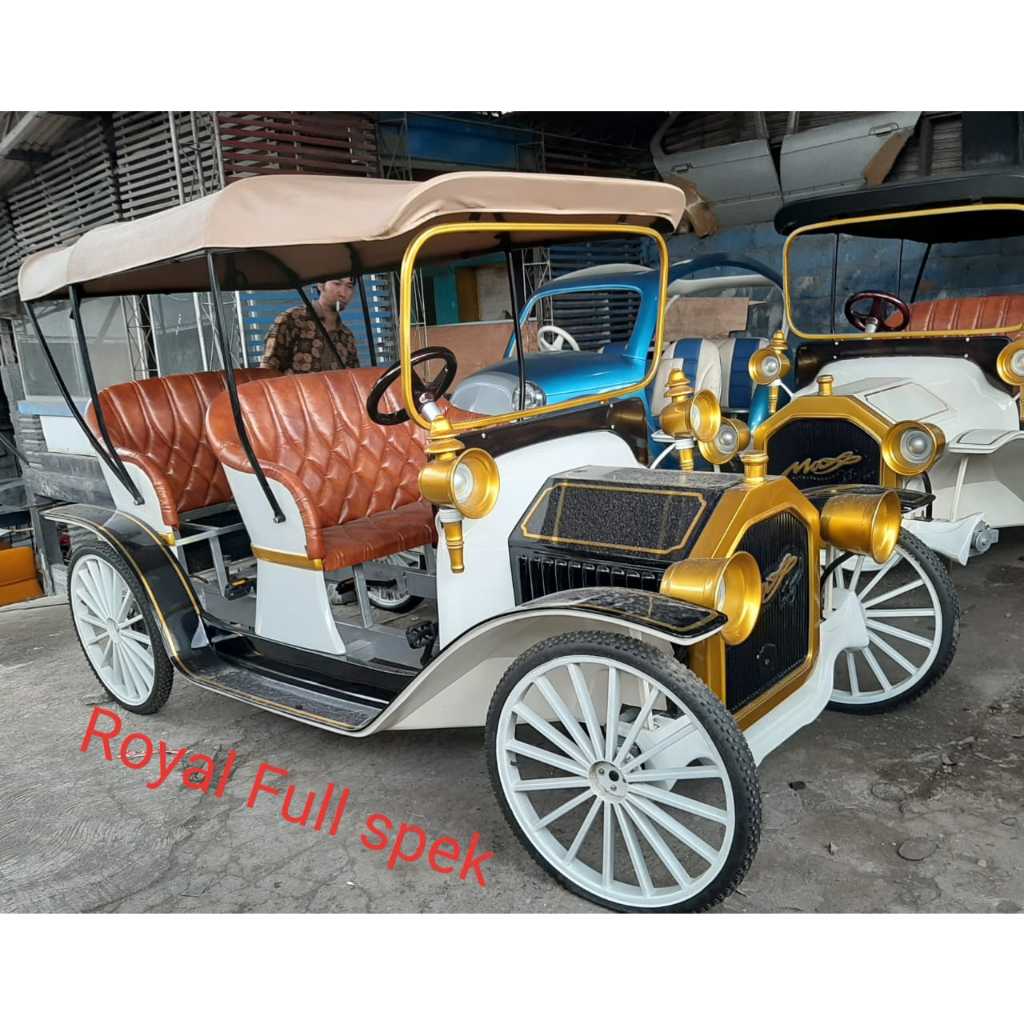 Odong odong BECAK ROYAL MINI LENGKAP MESIN