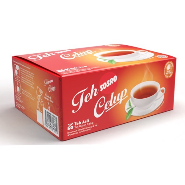 

Teh Celup Sosro Teh Asli isi 50 Tea Bag