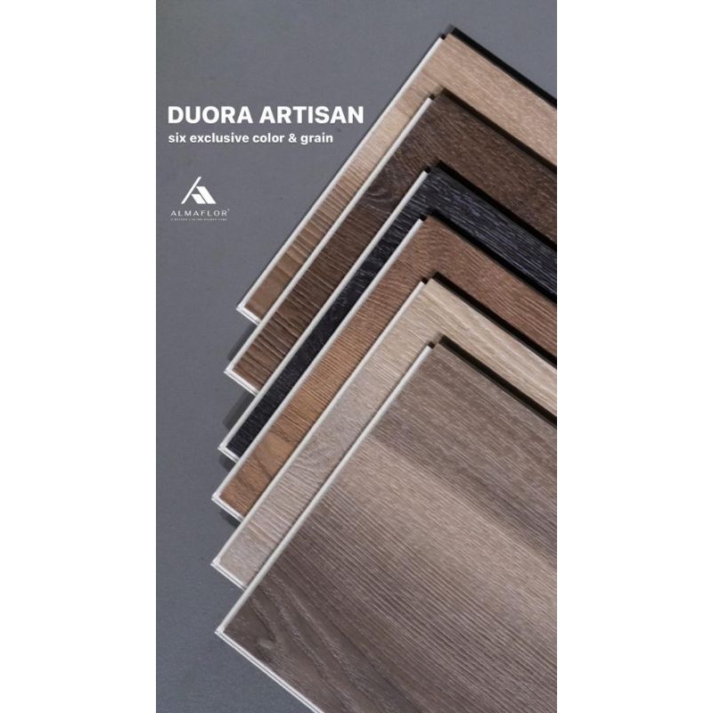 Almaflor duora artisan spc motif kayu interior tebal 7mm/box