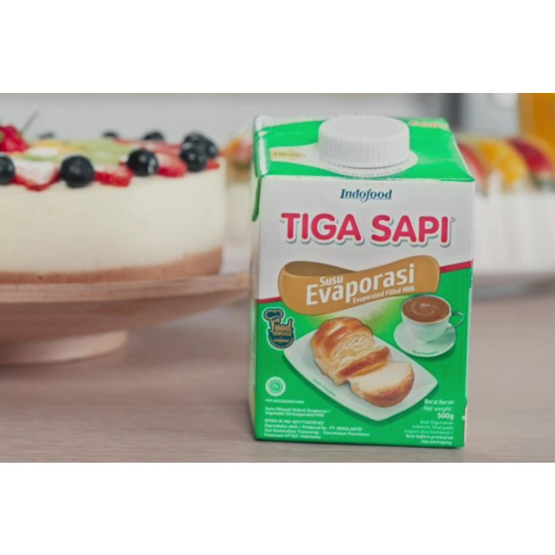 

Susu Tiga sapi Susu Evaporasi 500gr