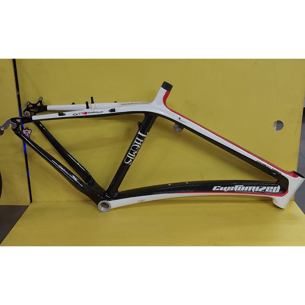 frame mtb customized themis 26 carbon original frame sepeda gunung