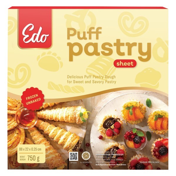 

Edo Puff Pastry Sheet 750 g
