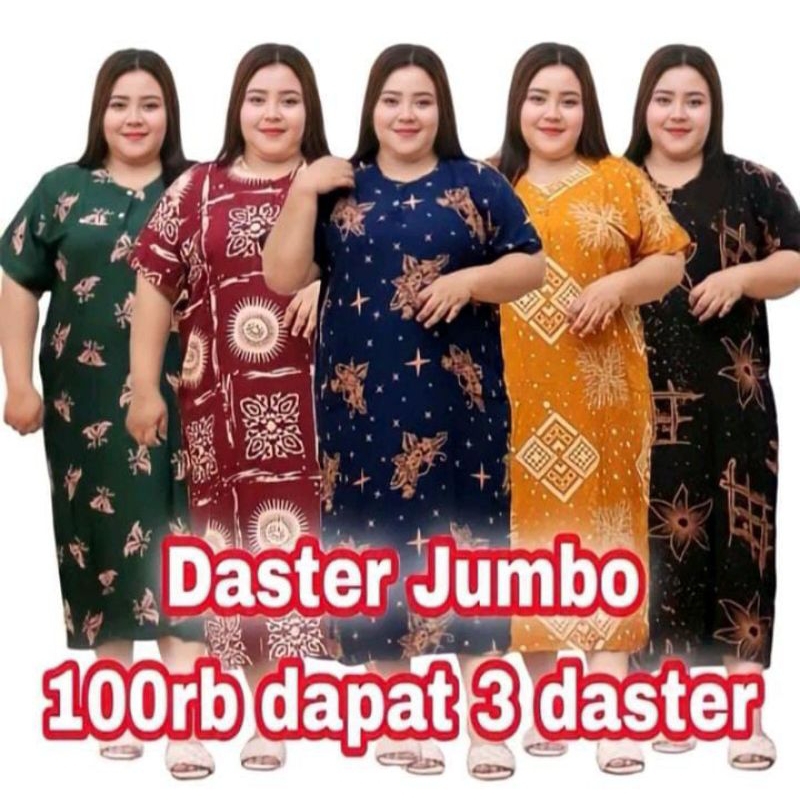 PROMO 100 RB DAPAT 3 PCS DASTER JUMBO