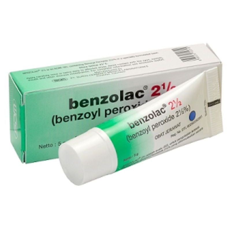 Benzolac 2.5%/obat jerawat benzolac