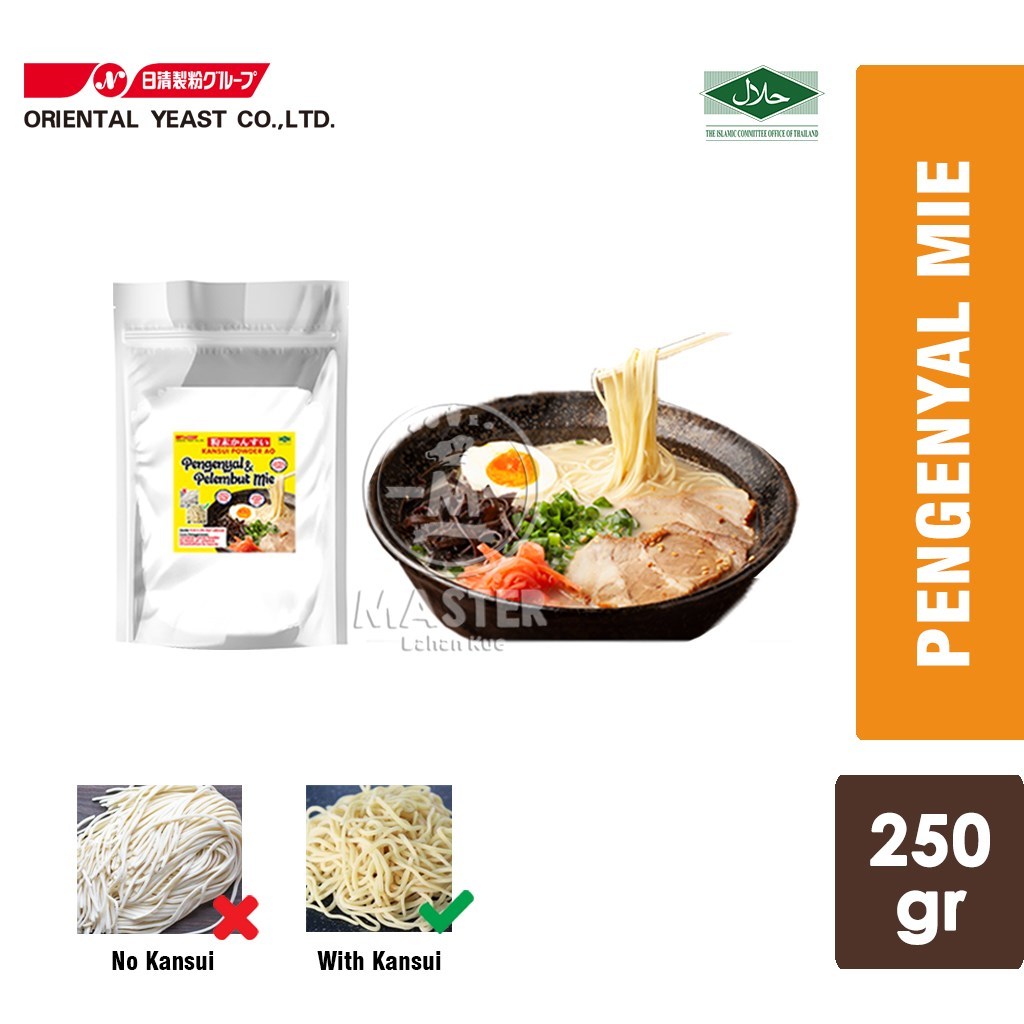 

Pengenyal Pelembut Mie Ramen / Kansui Powder AO [250 gr]