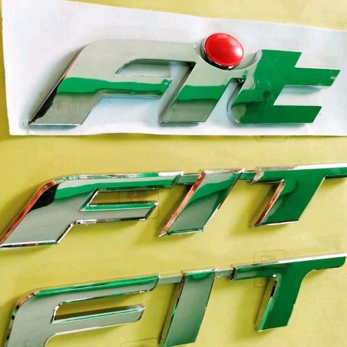 Emblem logo honda FIT jazz ukuran original bagasi