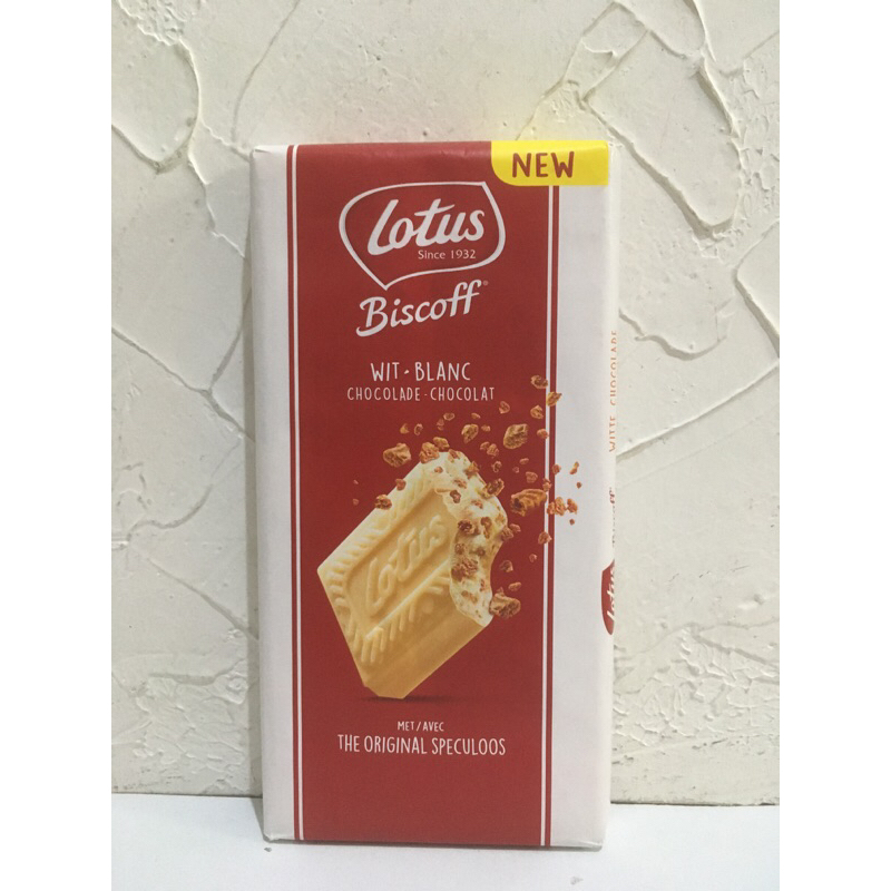 

LOTUS BISCOFF WHITE CHOCOLATE THE ORIGINAL SPECULOOS