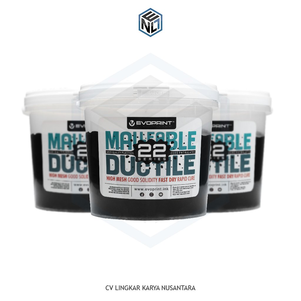 

Tinta Plastisol Evo Print Warna Solid