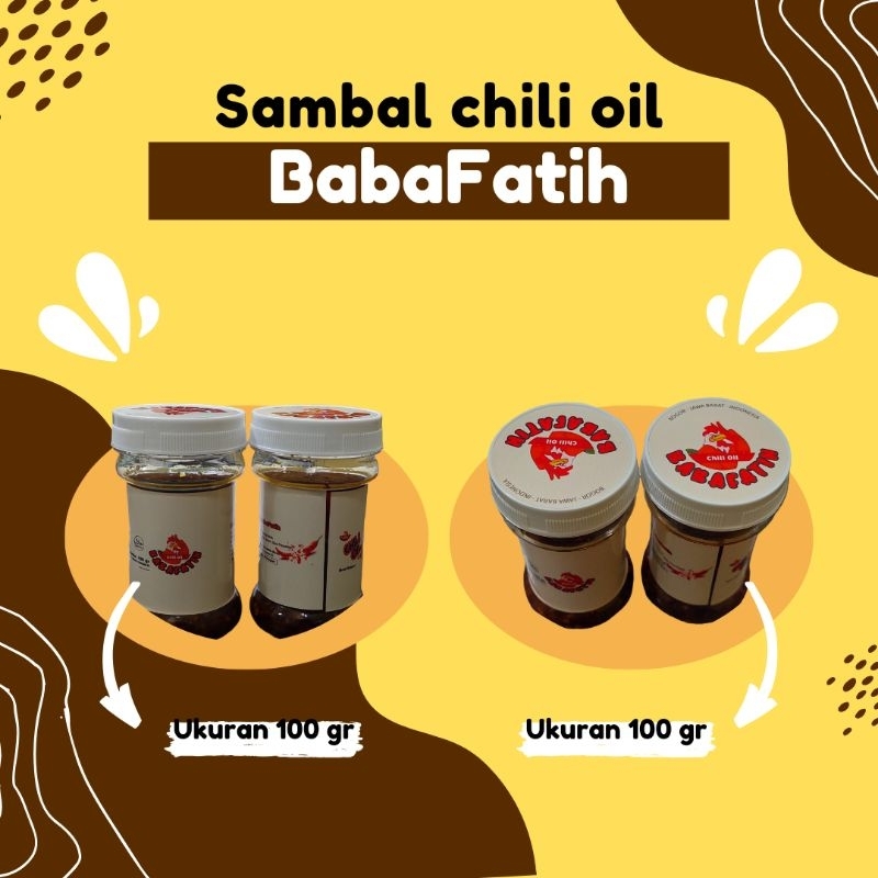 

Sambal chili oil BabaFatih