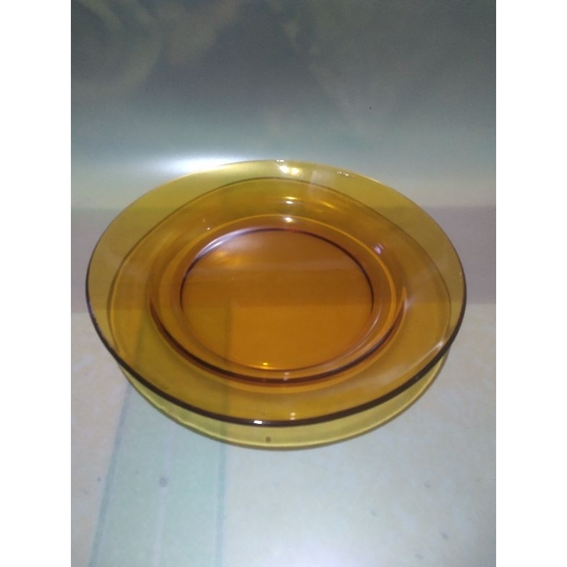 Piring Duralex Amber Soup Plate,Original Paris