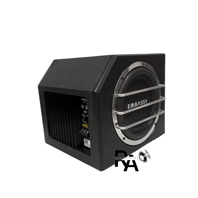 Subwoofer Basstube Kotak Aktif 8 Inch EMBASSY 8 INCH ZEUS Speaker Mobil