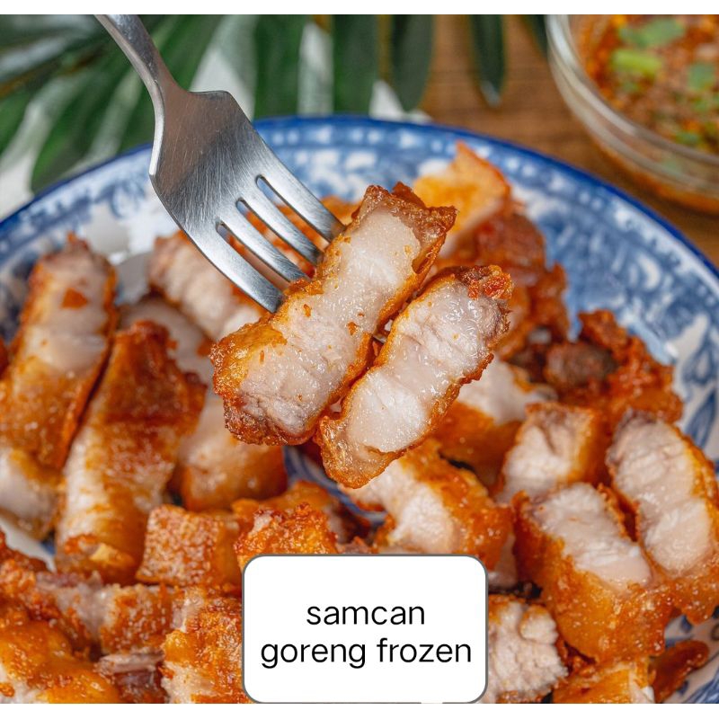 

samcan goreng frozen 1/2 kg plus sambal
