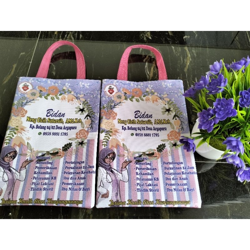 tas bidan,tas buku KIA bidan