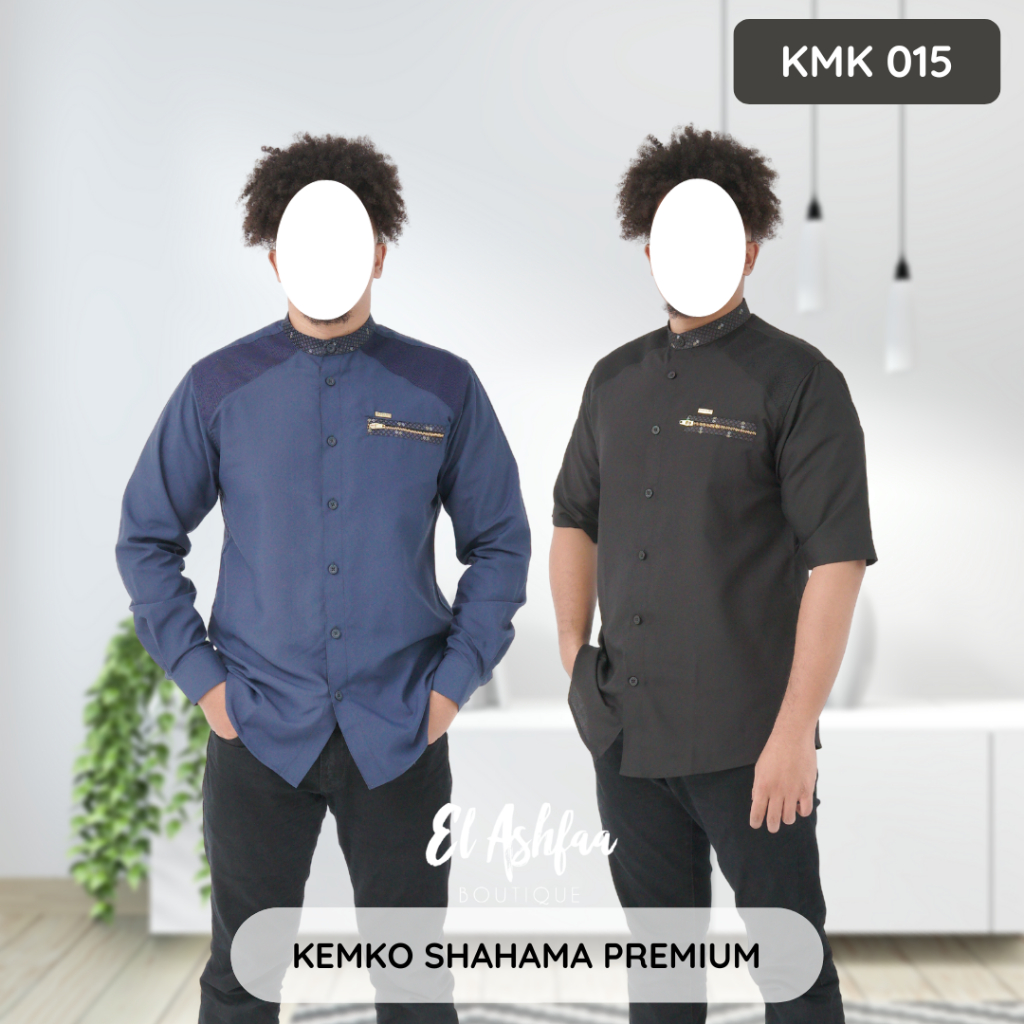 Kemko by Shahama | Kemeja Koko Shahama KMK-0015 - El Ashfaa Boutique