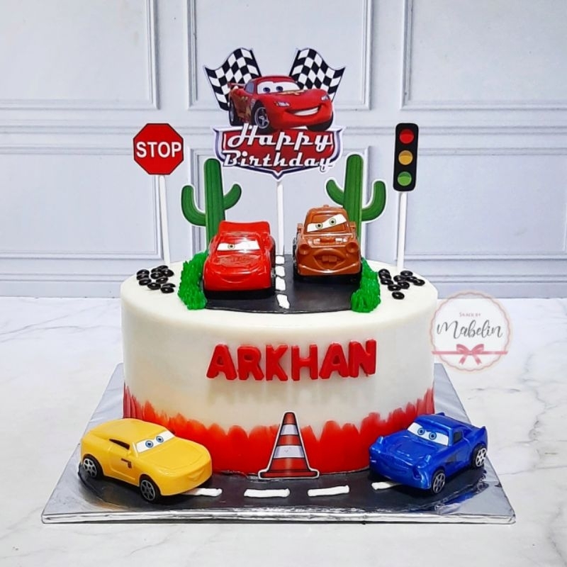 

Tart Ultah cars / Kue Ulang Tahun Anak Karakter