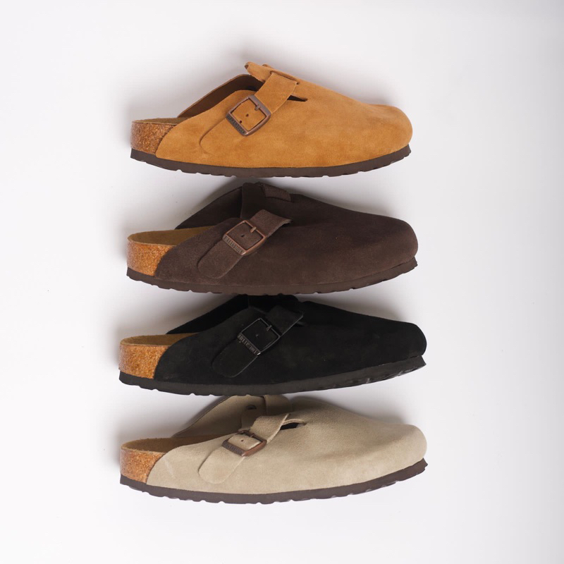 Birkenstock Boston Suede - BIRKENSTOCK - Sendal Birkenstock