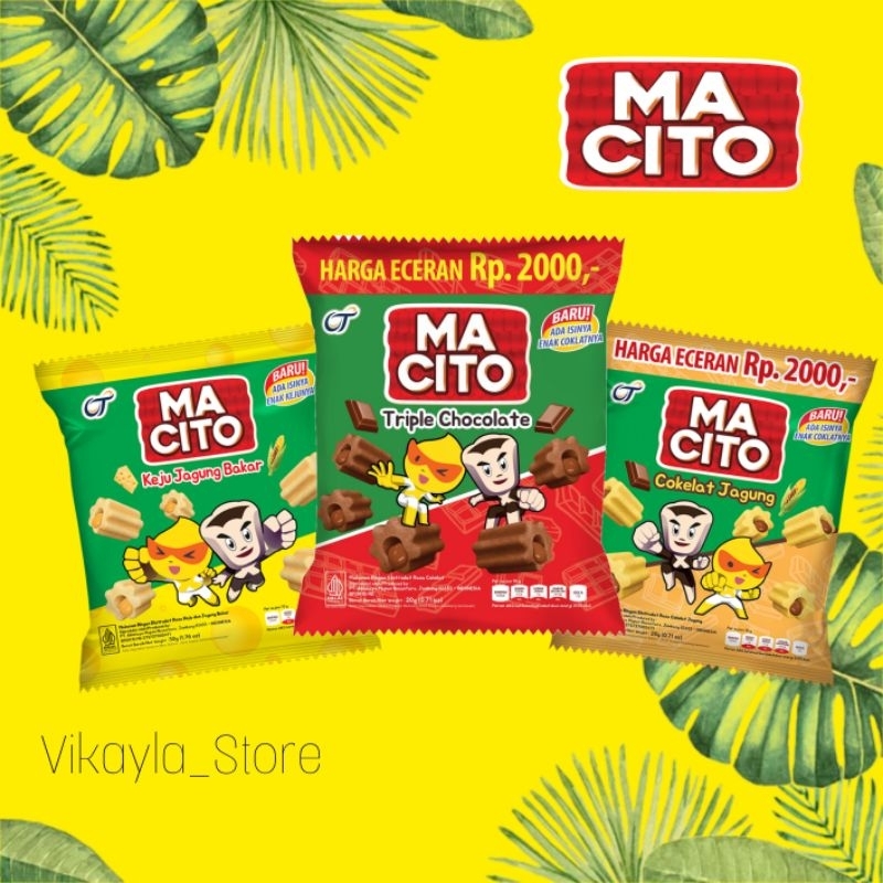 

MACITO JAGUNG BAKAR 20g [isi 10pcs]