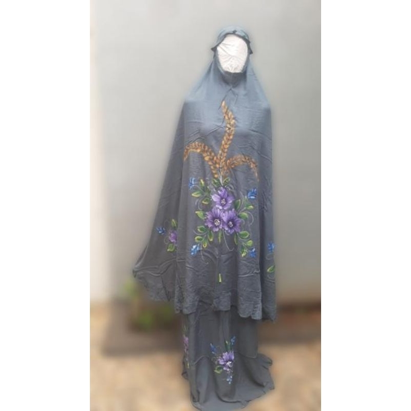 mukena rayon jumbo mukena jumbo