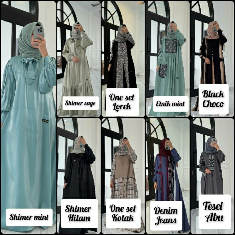 DRESS//KAFTAN TERBARU ORIGINAL ANJANI STORE BY ANJANI SABILA