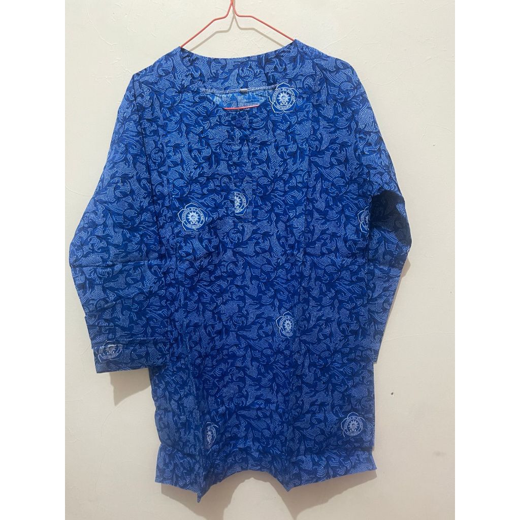 [Preloved] Batik Biru Seragam Anak Sekolah Madrasah
