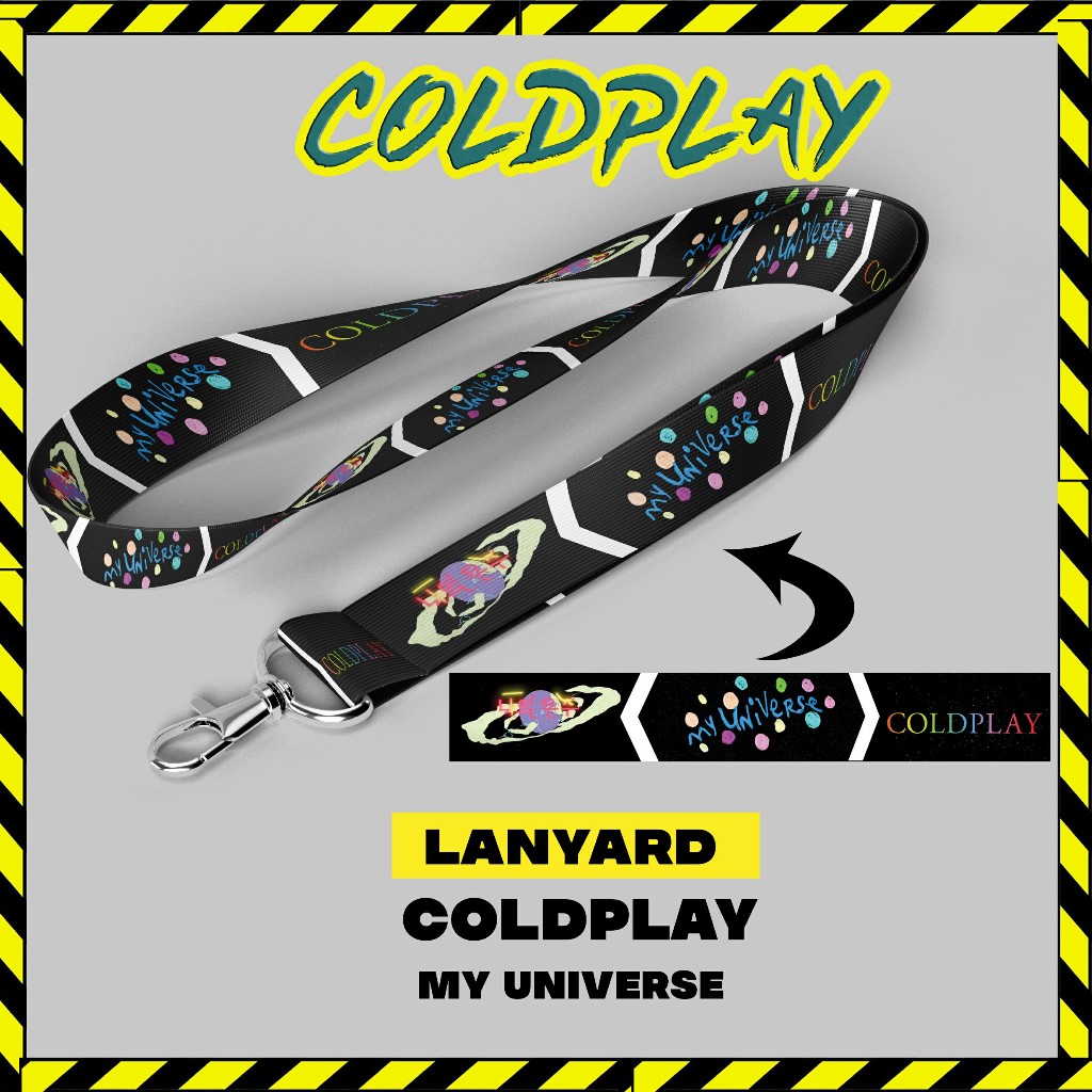 LANYARD COLDPLAY I LANYARD BAND WESRTERN I LANYARD CUSTOM I COLDPLAY