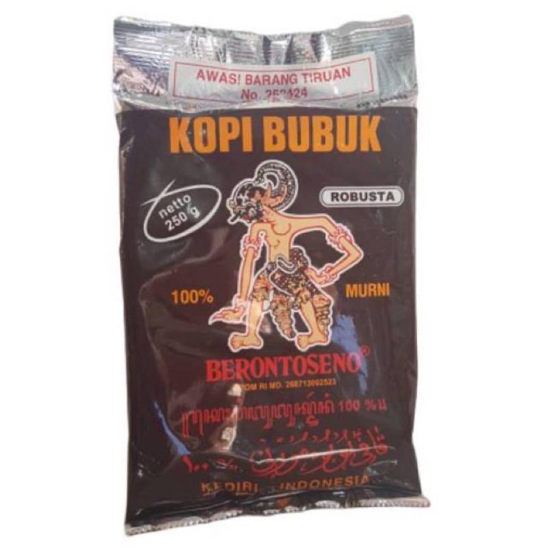 

HCS - Kopi Bubuk Berontoseno Robusta 250 gram - 100% Kopi Murni