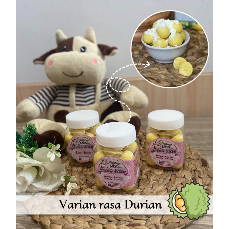 

bola susu durian | bolasusu | toples 200ml