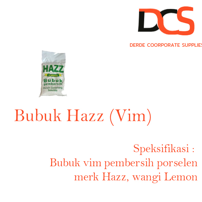 Bubuk Hazz - Bubuk Vim - Bubuk pembersih Kamar Mandi