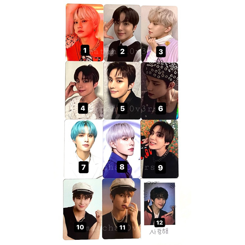 [READY STOCK] PC JUNGWOO NCIT POSTCARD PHOTO FRAME PHOTOBOOK PERFUME STICKER POLAROID WELCOME TO MY 