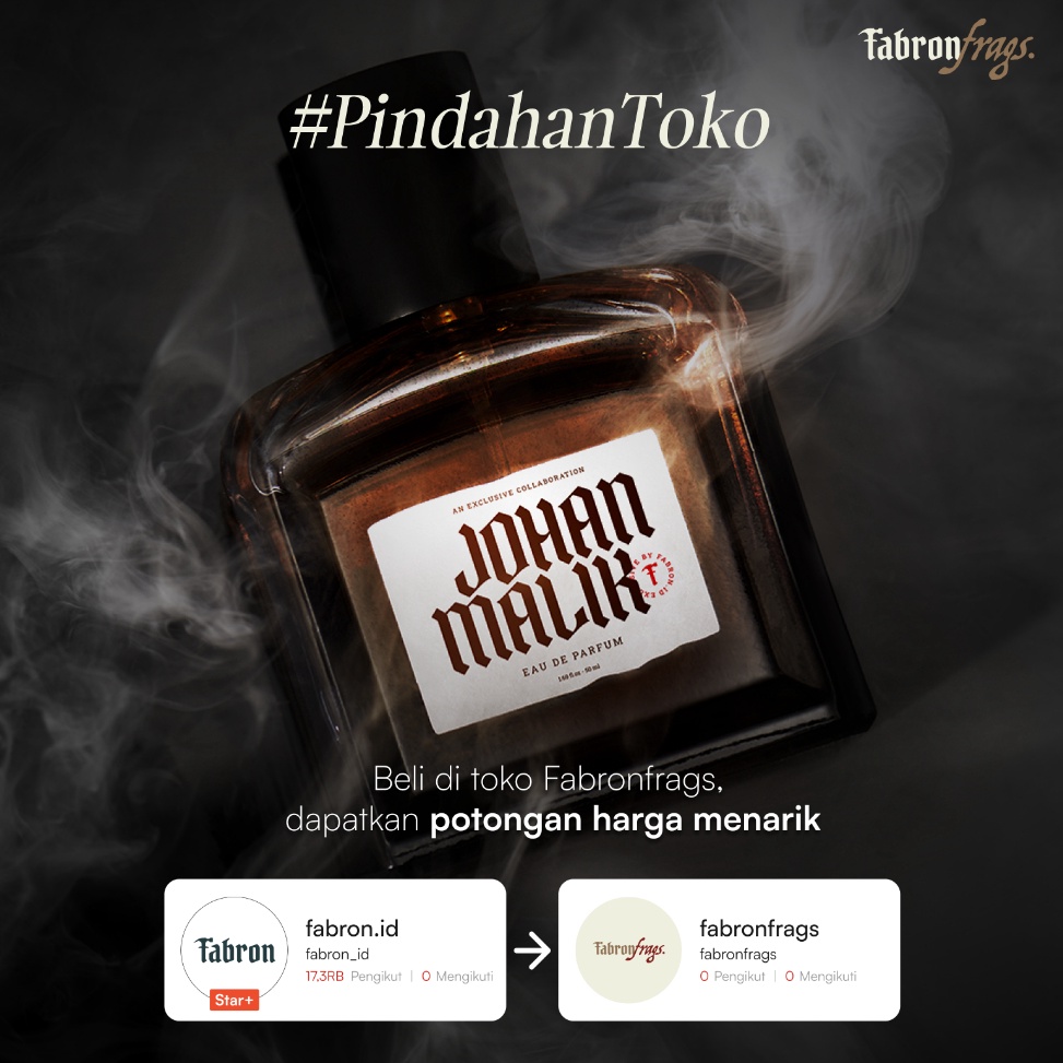 PAKET LENGKAP Parfum Johan Malik by Fabronid