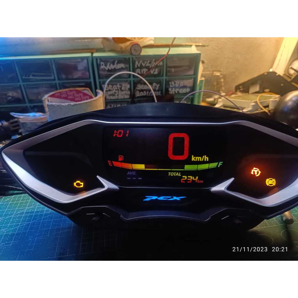 Sticker speedometer Honda PCX 160
