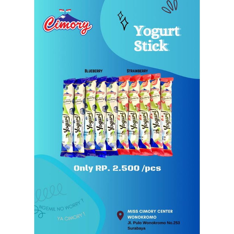 

Cimory Yogurt Stick 1 box isi 25pcs