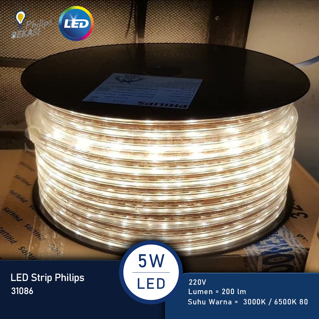 Lampu LED Strip Philips 5 Watt 31086