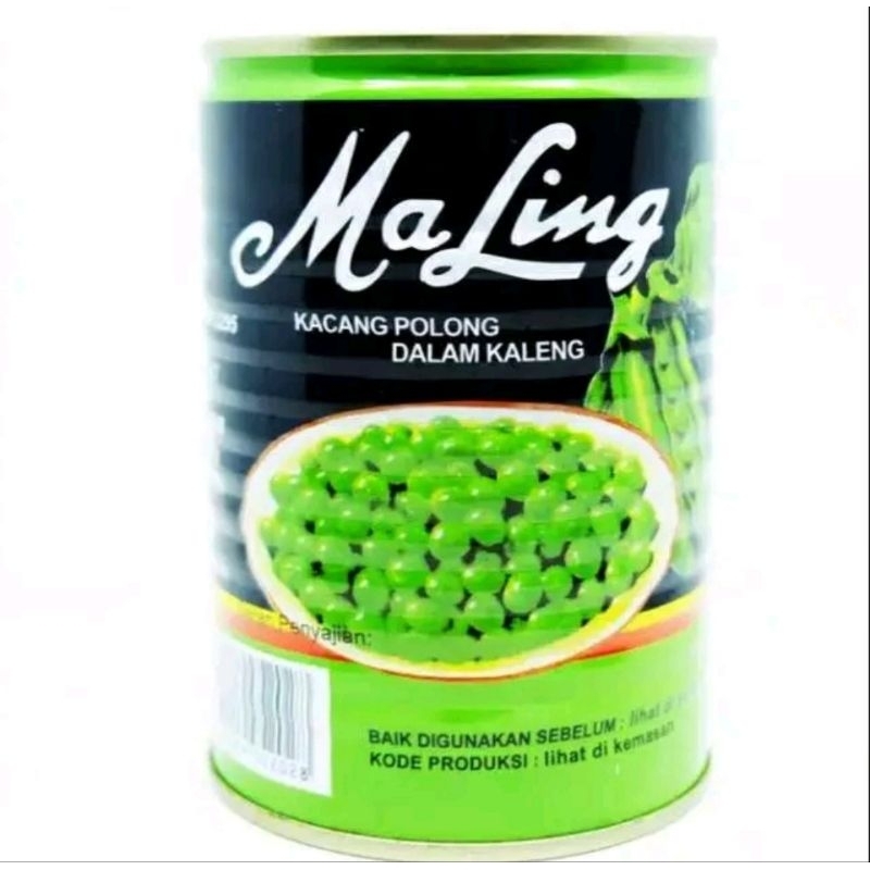

MaLing Green Peas / Kacang Polong 397g
