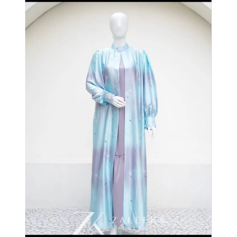 Dress silk motif Inner&Outer. By Zaleeka Gallery