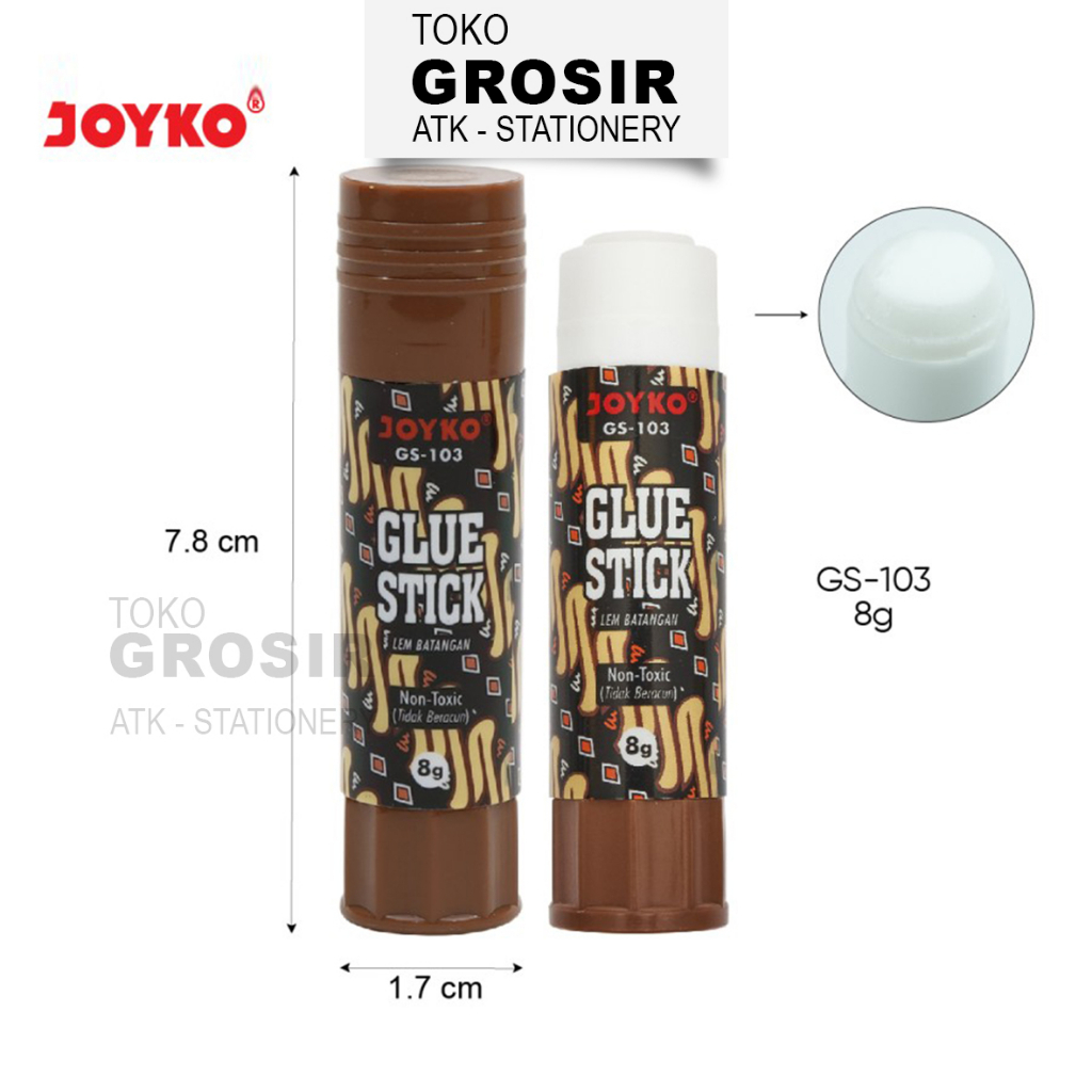 

GLUE STICK / LEM BATANG JOYKO GS-103 BATIK 8 GRAM [PCS]