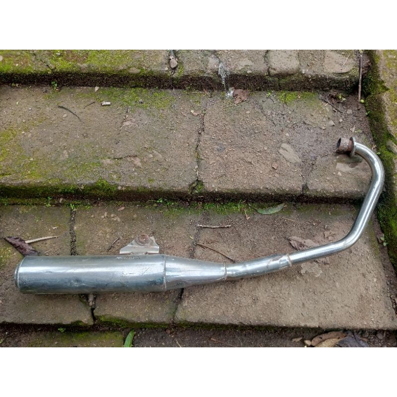 Kenalpot  megapro hiu original