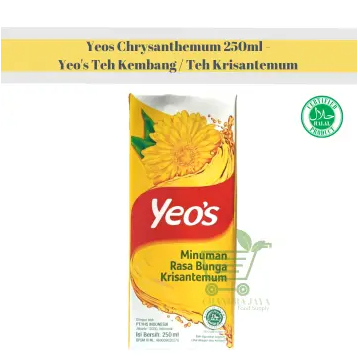 

YOES CHRYSANTHEMUM / YOE'S MInuman Rasa Bunga krisan jual Per Dus