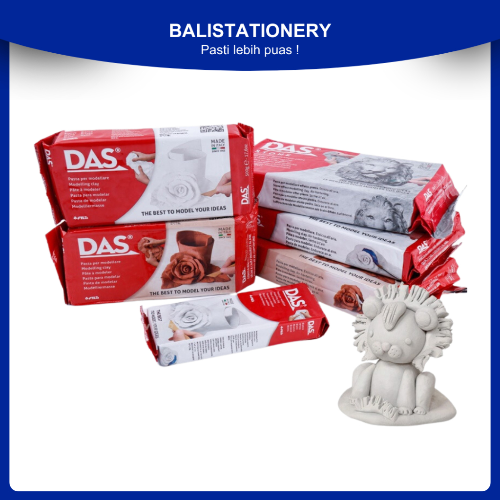 

Das Modelling Clay Silver Stone / Tanah Liat Abu Abu 1Kg 1000gram