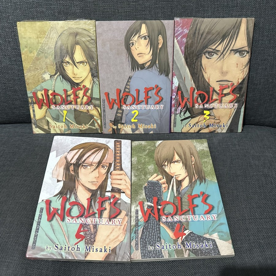 Komik Wolf's Sanctuary 1-5 Tamat (Saitoh Misaki)