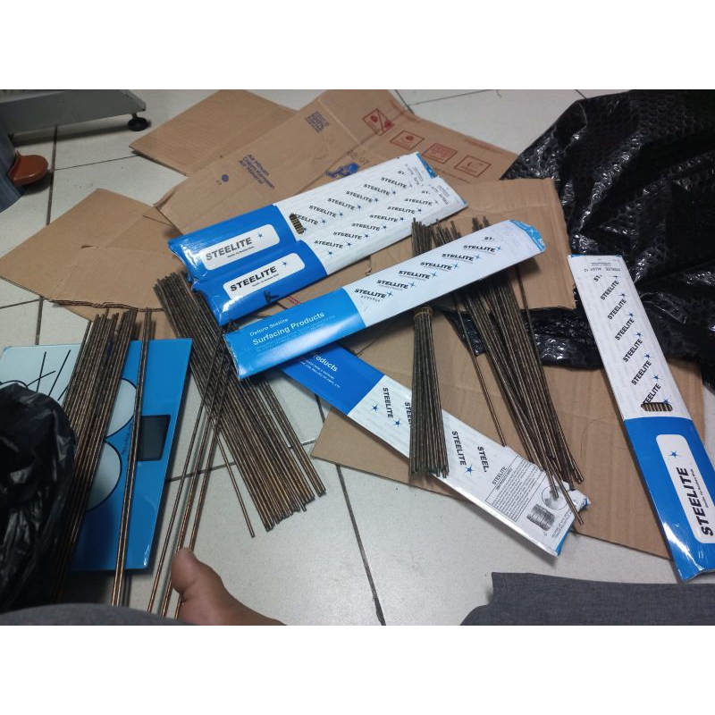 Kawat Las Baja Deloro untuk Gergaji Bensaw 5 Batang