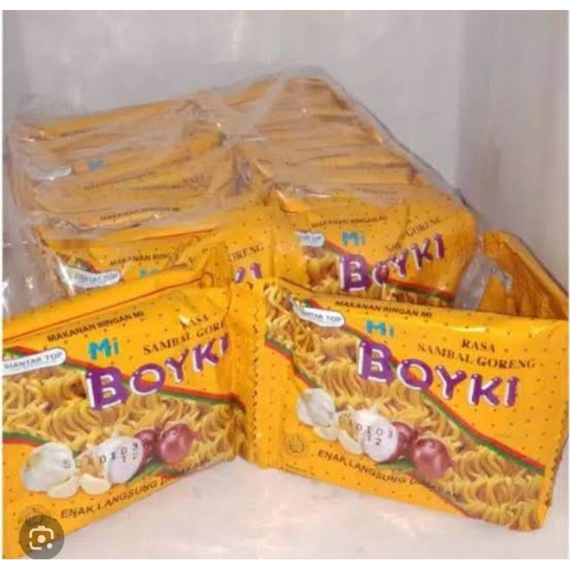 Mie Boyki jajan jadul