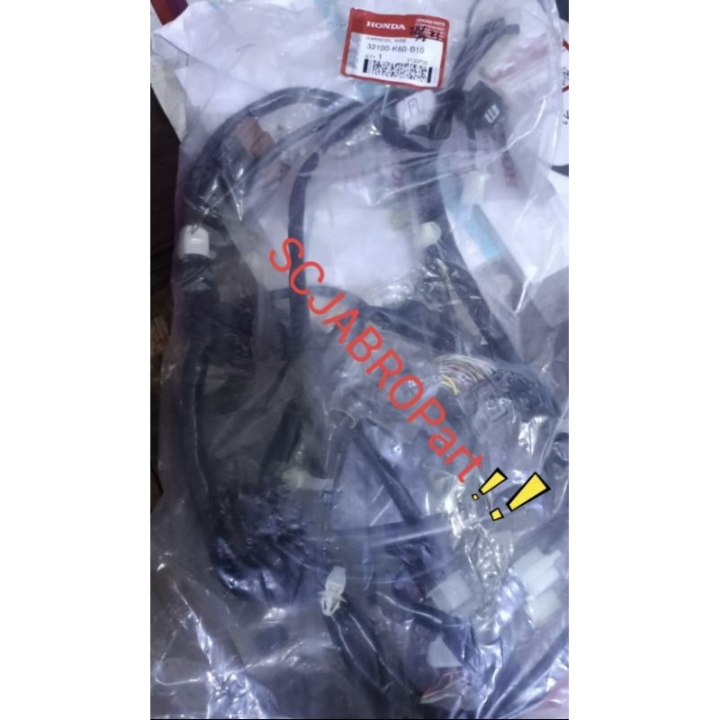 HARNESS WIRE HONDA VARIO 125 ESP ISS 15 K60...32100 K60 B10..ORI AHM