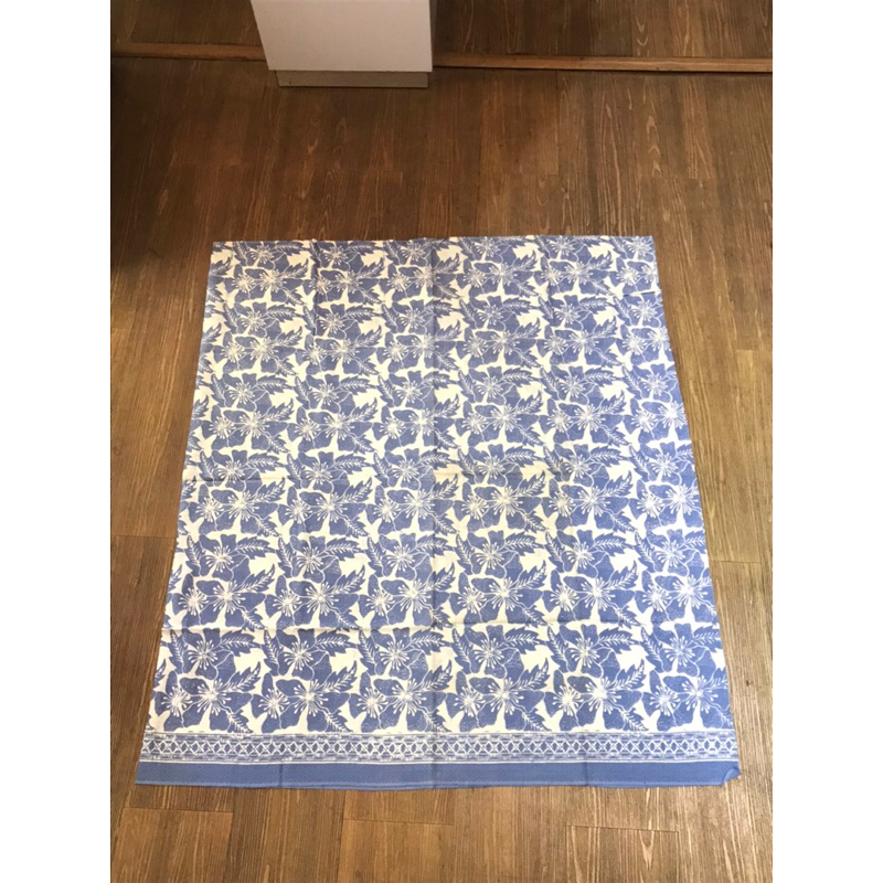 Kain Batik Dolbi Dolby Dobi Dobby Doby Seragam Biru Baby Blue Katun Bridesmaid Rok Kemeja Couple Sar