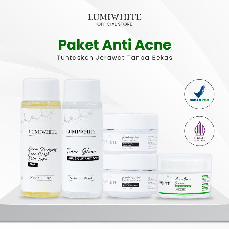 LUMIWHITE SKINCARE SERIES/ lumiwhite brightening series / lumiwhite acne series