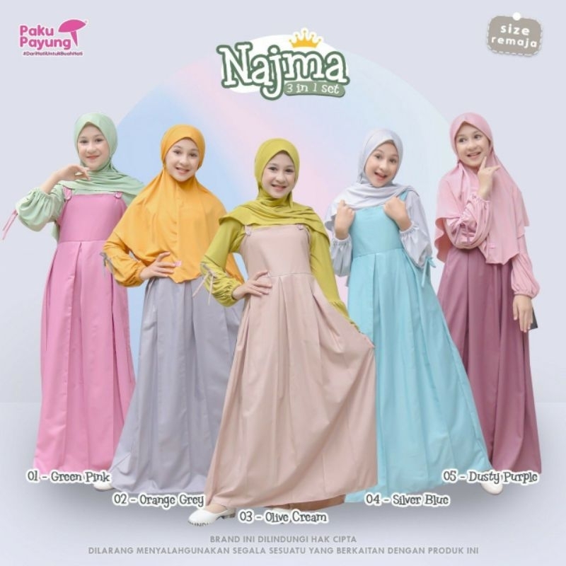 GAMIS NAJMA PAKU PAYUNG