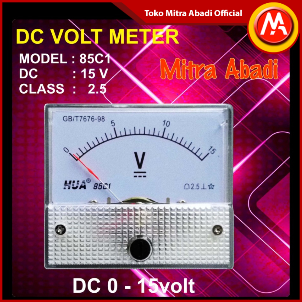 Voltmeter ANALOG DC 15V