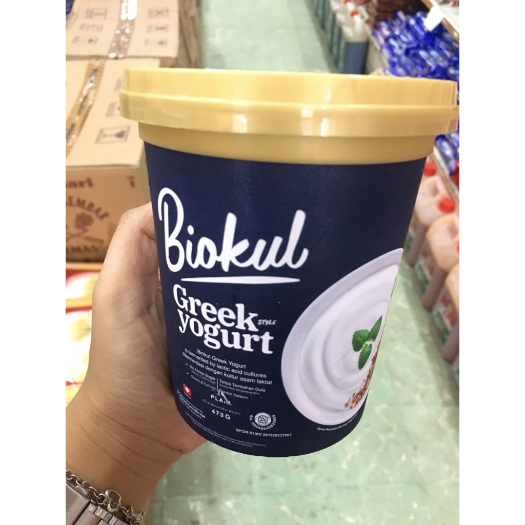 

biokul greek yogurt plain 473gr