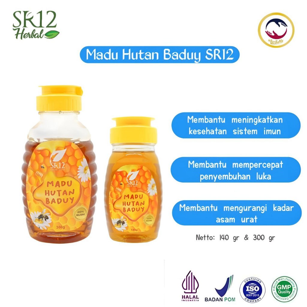 

Madu Hutan Baduy SR12 Asli BPOM Madu Murni Meningkatkan Imunitas dan Daya Tahan Tubuh Honey Bee